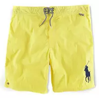 short de bain ralph lauren collection 2012 big pony nouveau jaune,short ralph lauren maillot de bain